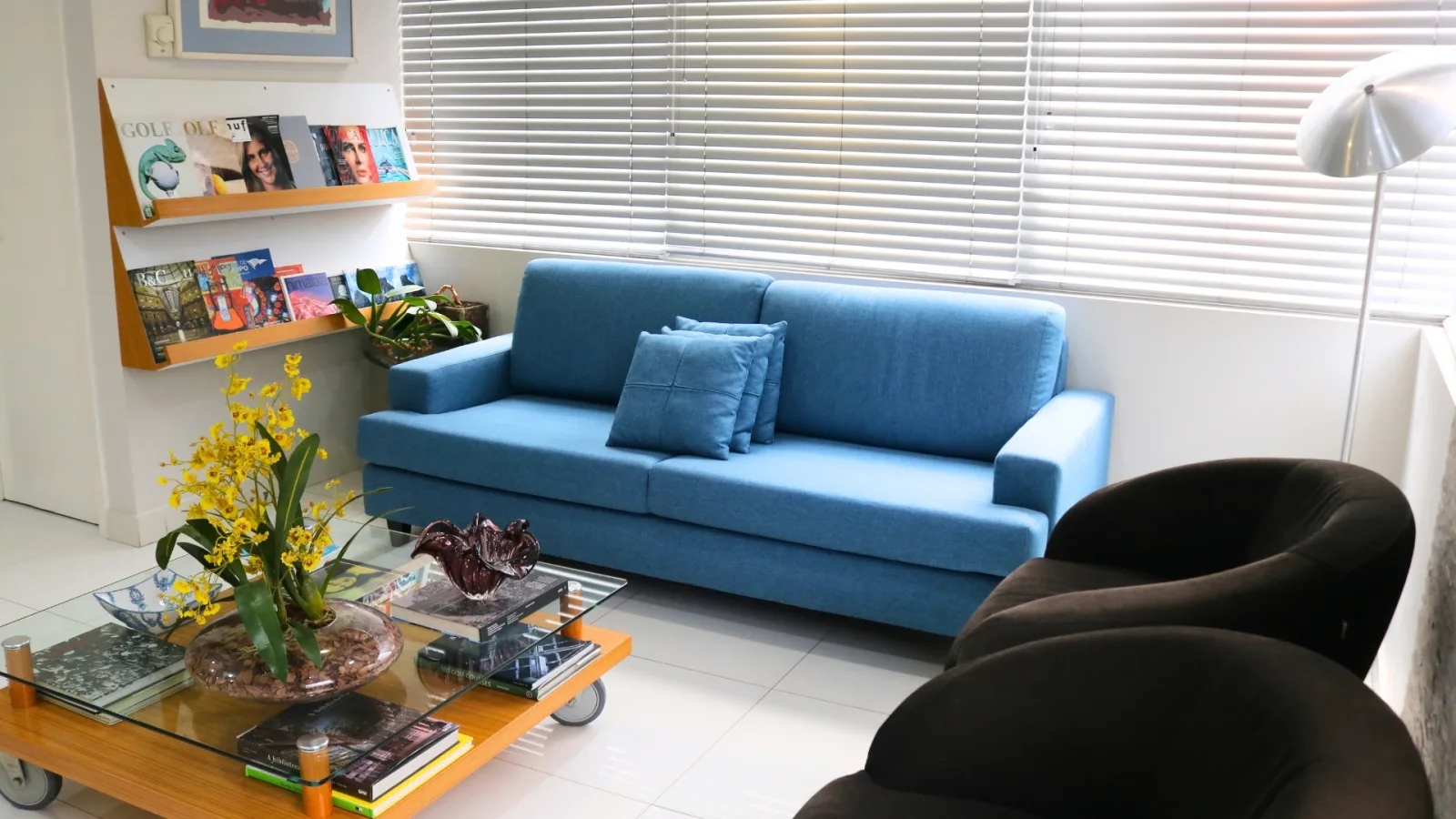 Sala de espera do consultório